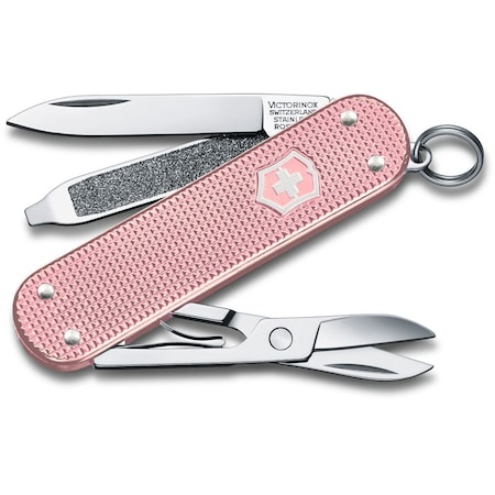 Swiss Army Brands 2024 Victorinox Classic Sd Alox, Cotton Candy VIC-0.6221.252G